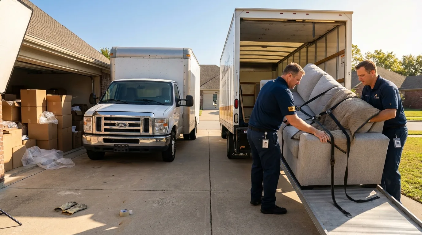 DIY truck vs professional crew comparison in Atoka